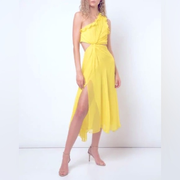 Cinq a sept soft silk dress - Picture 1 of 5